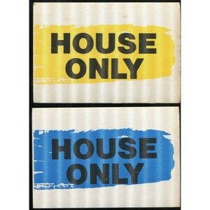 Vintage House Only Otto Concert Backstage Pass Lot